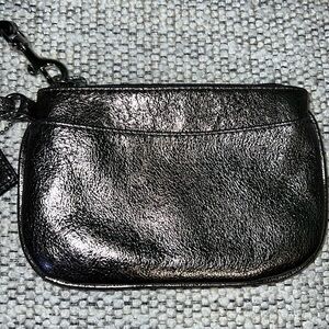 Coach Metallic Gold Leather Wallet/Wristlet